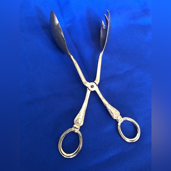 Vintage serving tongs - Picture 4 of 13